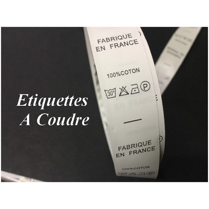Etiquette de taille à coudre - A&A Patrons Etiquette de taille à coudre - A&A Patrons