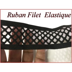 Ruban élastique  au mètre pour lingerie et customisation.