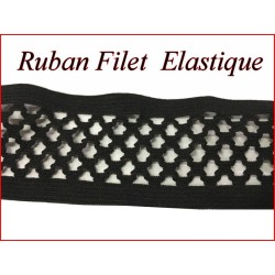 Ruban élastique  au mètre pour lingerie et customisation.