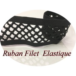 Ruban élastique  au mètre pour lingerie et customisation.