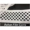 Ruban élastique  au mètre pour lingerie et customisation.