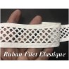 Ruban élastique  au mètre pour lingerie et customisation.