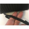 Elastique Plat En 6 mm X 100 Mètres Noir  pour Masques De Protections  A Coudre