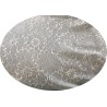Tulle Résille Tissé Imprimé Lycra Elastique Ivoire Au Mètre  Pour Lingerie, Justaucorps.
