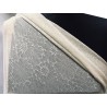 Tulle Résille Tissé Imprimé Lycra Elastique Ivoire Au Mètre  Pour Lingerie, Justaucorps.