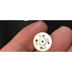 Bouton Pressions Plastique Blanc A Coudre