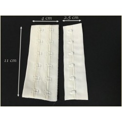 Attaches , Agrafage Soutien Gorge Bleu Marine A Coudre Rallonges Réglables