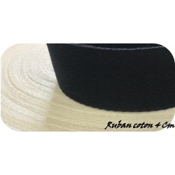 Ruban Sergé à Chevrons Noir - 9m X 10mm - Idéal Pour Couture Créative, Décoration Maison Et Loisirs DIY