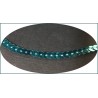 ruban paillette turquoise, fil  en sequin turquoise pas cher au mètre