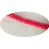 ruban paillette rouge transparent, fil  en sequin pas cher au mètre