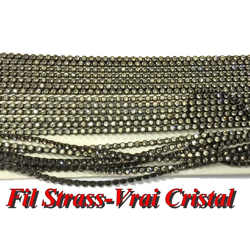 2 yards Filet Extensible Strass Tissu Brillant Strass Mesh
