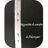 Etiquette De Vêtements Blanches " Taille 1 " Par 100 Pièces  A Coudre, Contexture Pour Confection.
