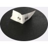 Etiquette De Vêtements Blanches " Taille 2" Par 100 Pièces  A Coudre, Contexture Pour Confection.