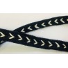 Ruban Sergé Tressé Coton Bleu Marine En 12 mm fantaisie à Coudre Pour Loisirs Créatifs Et Décorations.
