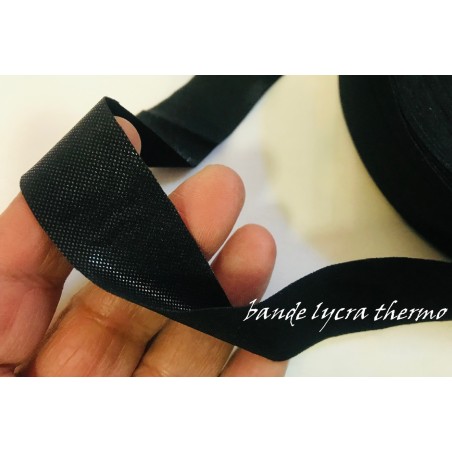 Bande Thermocollante 150m - 20mm Ourlet Sans Couture - 100m Noir + 50m Blanc
