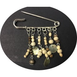Broche  Pour Femme En Epingle à Nourice Argent Pour Décorations.
