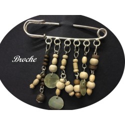 Broche  Pour Femme En Epingle à Nourice Argent Pour Décorations.