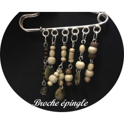 Broche  Pour Femme En Epingle à Nourice Argent Pour Décorations.