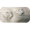 Bouton Marguerite Blanc Pour La Couture en 22 mm  Pour Customisations.