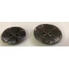 Bouton Couture en 20 mm Bronze en forme de cuvette Pour Customisations.