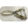 Broche  Pour Femme En Epingle à Nourrice Argent Pour Décorations.