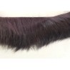 "Élégance naturelle : Ruban en Poil de Lapin Violet, Doux et Raffiné"