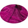 Tissu Velours Marbré Prune au mètre, Symbole de Raffinement