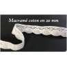 Macramé Blanc de 20 mm coton : Créez des merveilles en Macramé