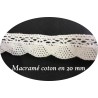 Macramé Blanc de 20 mm coton : Créez des merveilles en Macramé
