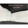 Velcro Scratch auto adhessif en 50 mm blanc, bande Scratch autocollante