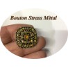 Bouton carré en strass en 20 mm pour sublimer vos créations couture