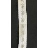 "Ruban Gros grain blanc en 10 mm imprimé : Élégance et style pour vos projets créatifs !"