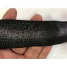 ruban gros grain noir de 40 mm, orné d'un dégradé de lurex. Idéal pour la confection et décorations.