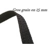 Ruban gros grain marron de 15 mm : l'accessoire parfait pour vos projets de couture.