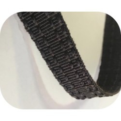 Ruban gros grain marron de 15 mm : l'accessoire parfait pour vos projets de couture.