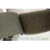 Velcro en 50 mm Gris Partie Femelle Velours à Coudre en bande Scratch
