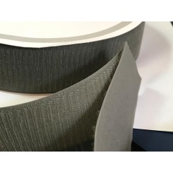 Velcro en 50 mm Gris Partie Mâle Crochet à Coudre en bande Scratch