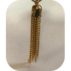 Pompons en Métal Doré En 4 cm: L'Éclat Brillant pour Vos Créations"