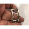 Boucle Coulissante en 3 cm à coudre en Nickel Argent