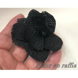 "Fleurs en Raphia : L'Art Naturel de la Création Florale