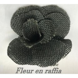 Fleurs en Raphia kaki : L'Art Naturel de la Création Florale