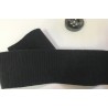 Ruban Gros Grain Lycra noir Uni En 40 mm  A Coudre Pour Loisirs Créatifs Et Décorations.