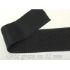 Ruban Gros Grain en 50 mm Noir Uni A Coudre :  Élégance et Créativité au Mètre