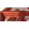 Ruban Gros Grain Rouge à Rayures Doré  : Sublimez Vos Créations
