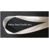 Ruban Satin Blanc en 20 mm Au Mètre Double Face A Coudre Pour La Décoration Et Loisirs Créatifs