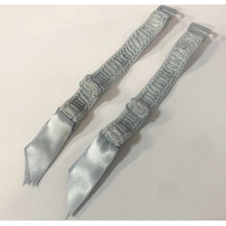 Jarretelles Bleu Ciel Pour La fabrication de Lingerie Féminine.