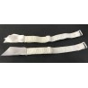 Jarretelles Blanches Pour La fabrication de Lingerie Féminine.