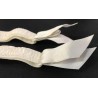 Jarretelles Blanches Pour La fabrication de Lingerie Féminine.