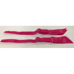 Jarretelles Fushcia Pour La fabrication de Lingerie Féminine.