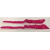 Jarretelles Fushcia Pour La fabrication de Lingerie Féminine.